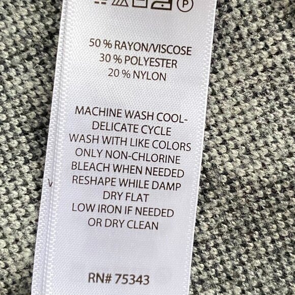 Jones New York Soft Knit Stretch Houndstooth Blazer M - Picture 6 of 10